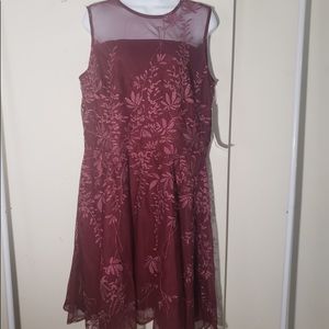 NWT Maroon Evening dress
